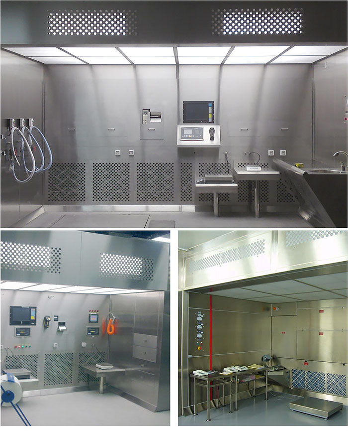 負(fù)壓稱稱量罩通過創(chuàng)造一個(gè)低氣壓的環(huán)境，防止生產(chǎn)過程中的粉塵、揮發(fā)物等有害物質(zhì)逸散到外界環(huán)境中，同時(shí)確保稱量結(jié)果的準(zhǔn)確性。